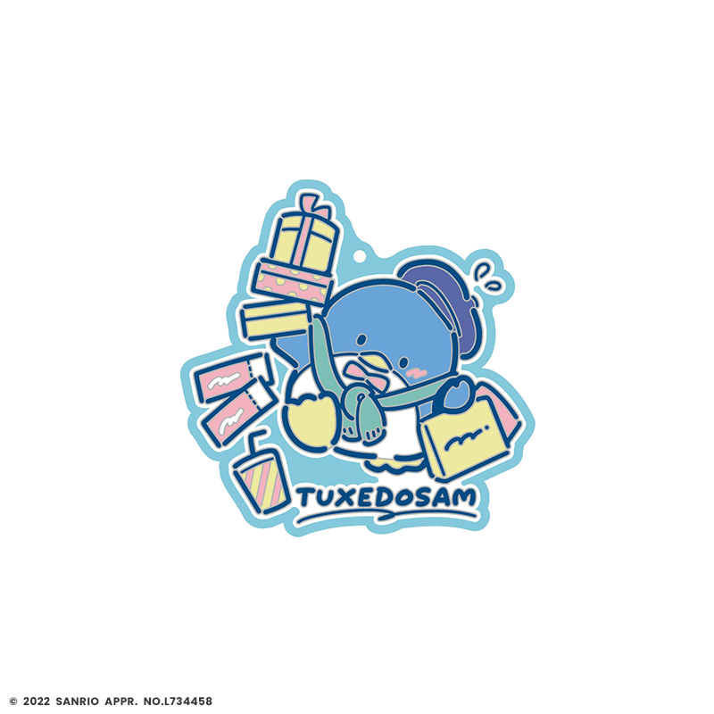 はぴだんぶい×F*Kaori おなまえラバーストラップ タキシードサム